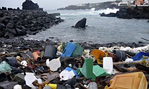 Washing-up Liquid Bottle Made from Ocean Plastic Aims to Clean up Seas