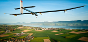 Plastic, solar-powered plane ready for takeoff