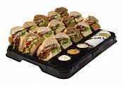 Subway offers catering trays made from 95% recycled PET
